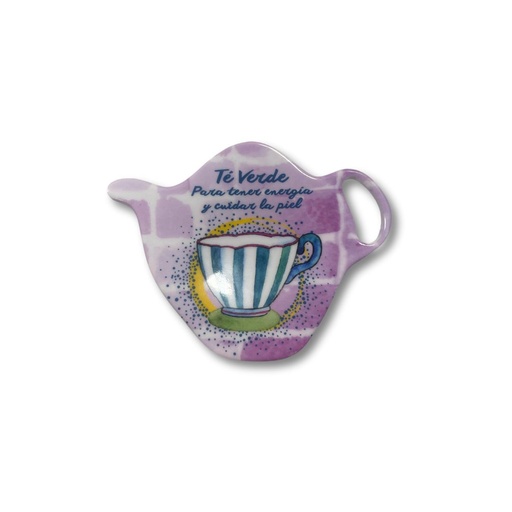 [10265] Support à sachet de thé - Signes Grimalt (Rose)