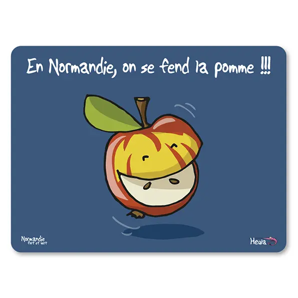 [105HE-70] Set de table - Heula (Fend la pomme)