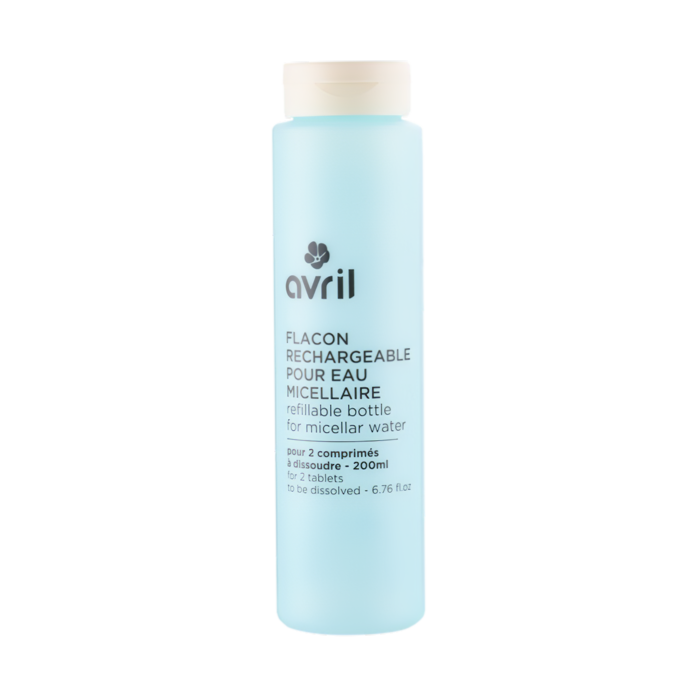 Flacon rechargeable pour eau micellaire - Avril