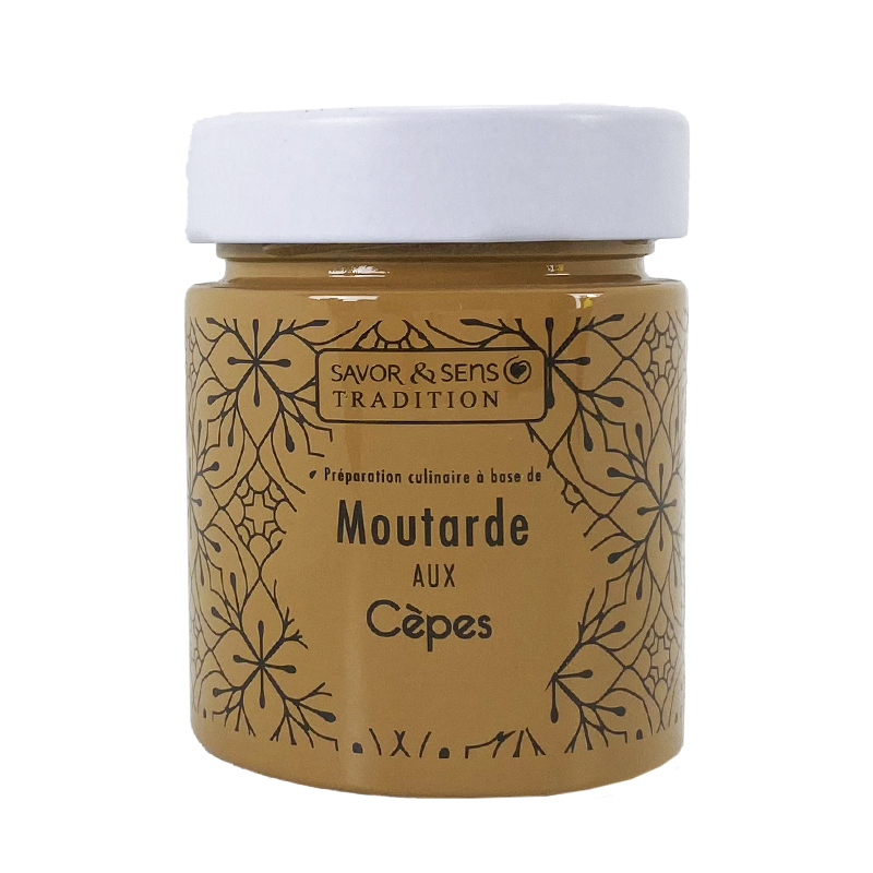 Moutarde aux cèpes - Savor et Sens