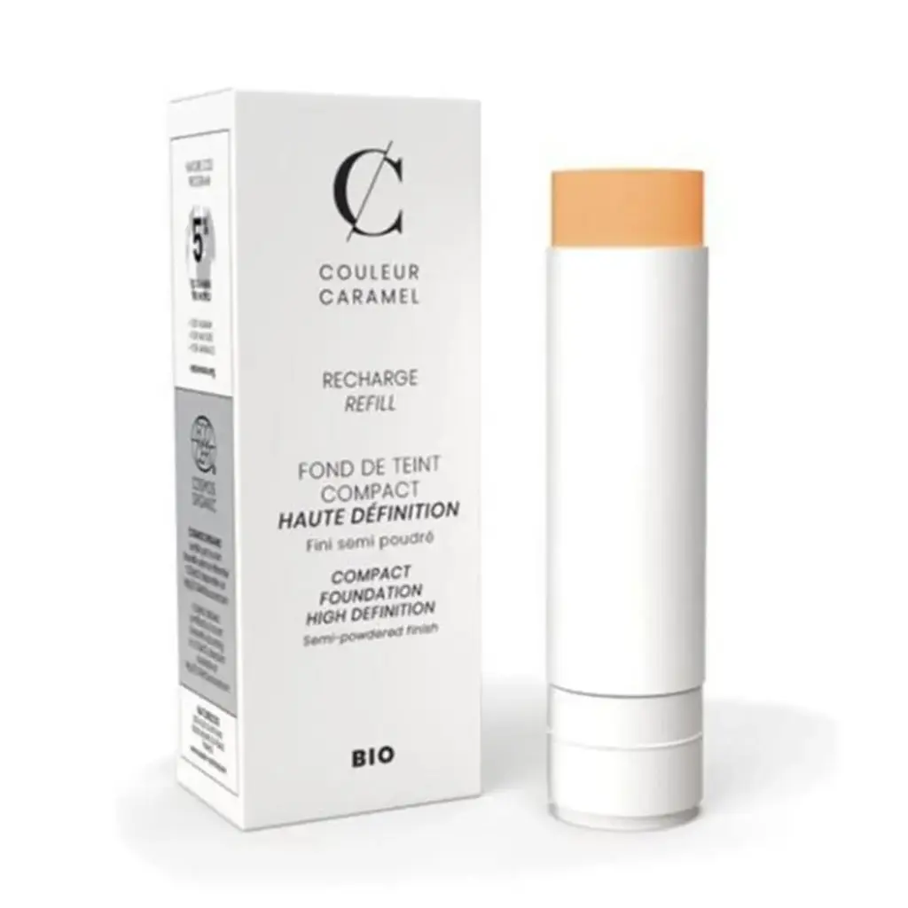 Recharge Fond de teint Compact Haute Définition - Couleur Caramel (11 - BEIGE DIAPHANE)