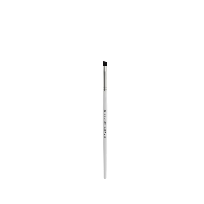 Pinceau paupières biseauté N°10- Couleur Caramel