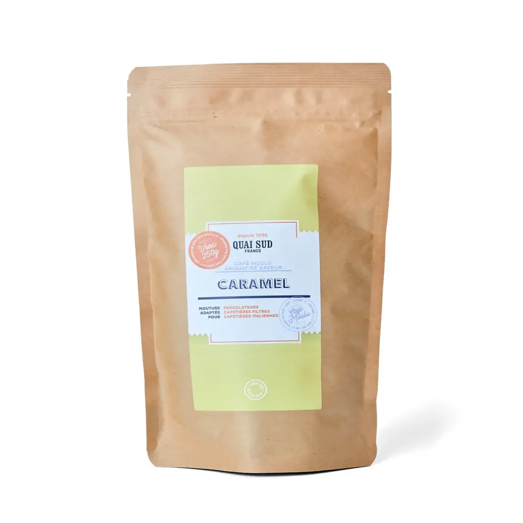 Cafés moulus aromatisés en sachet - Quai Sud