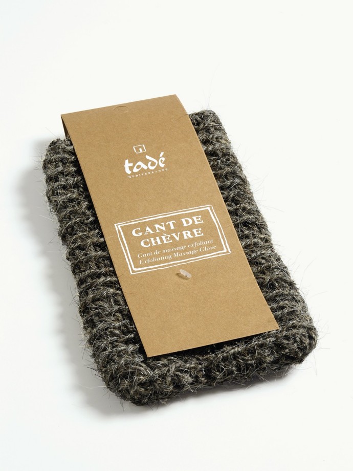 Gant de chèvre exfoliant - Tadé