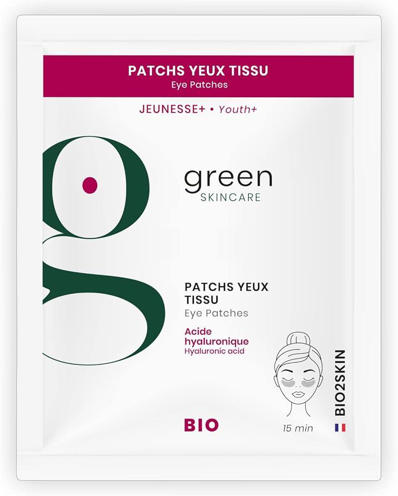 Masque yeux tissu Bio Jeunesse - Couleur Caramel  