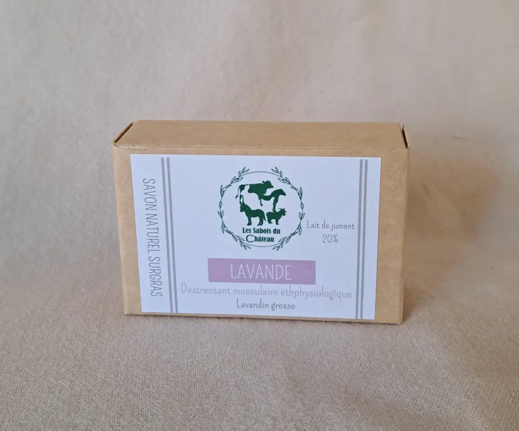 Savon lavande - Les sabots du château