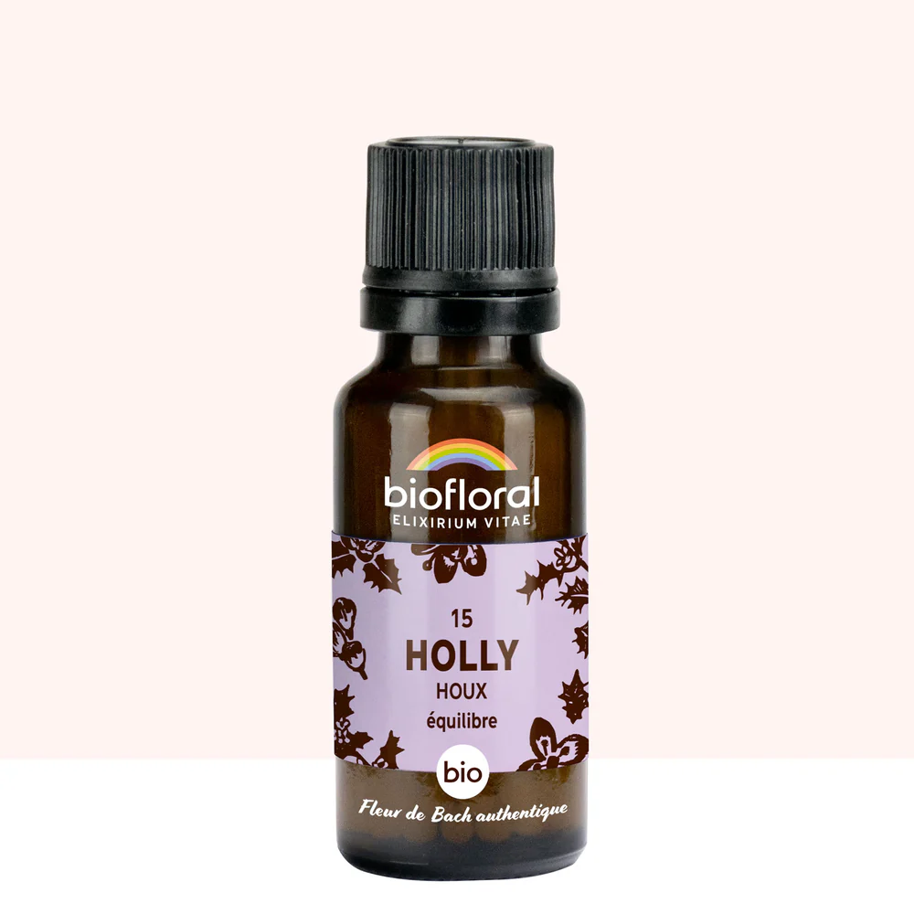 [BF015G] 15 Holly, Houx - Bio - Biofloral  (19.5 g granules)