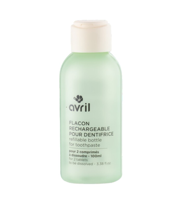 Flacon rechargeable pour dentifrice - Avril