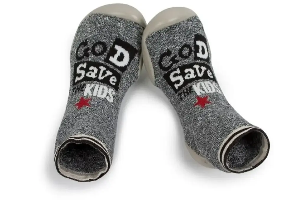 Chausson espadrilles God save the Kids - Collégien