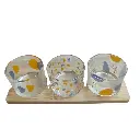 Set apéritif 3 verrines - Country Casa