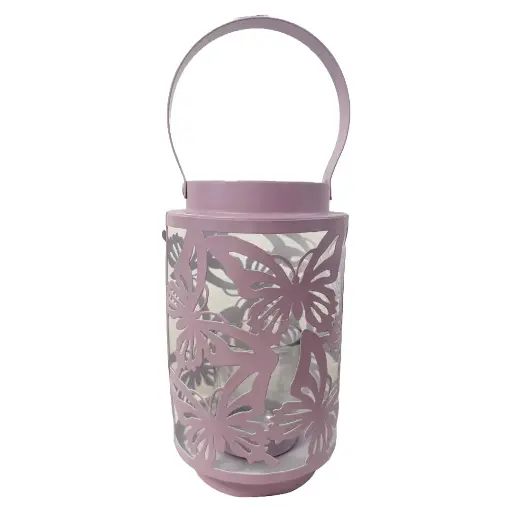 [583406] Bougeoir rose - Formano  (Papillon)