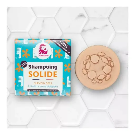 Shampoing Cheveux secs à l'huile de Prune - Lamazuna