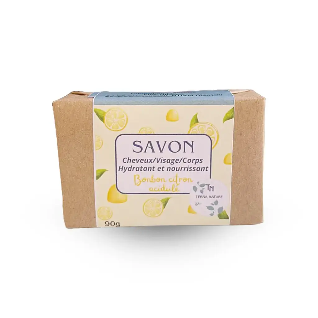 [SCTN] Savons - Terra Nature (Bonbon Citron acidulé)