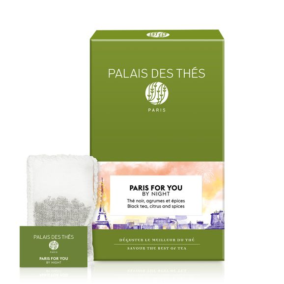 [D7720N] Paris for you by night - Palais des thés  (Sachet mousselines x20)