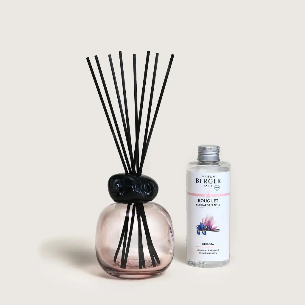 [007831] Bouquet parfumé Minéral - Maison Berger (Rose)