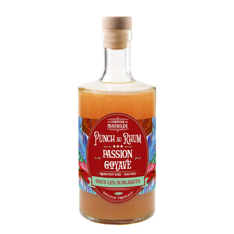 Punch au Rhum Passion Goyave - Comptoir de Mathilde