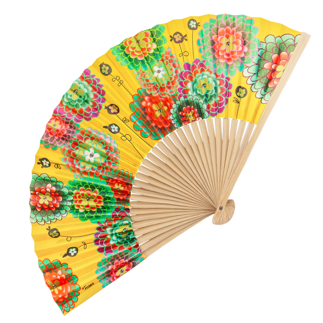 Eventail en papier - Pylones