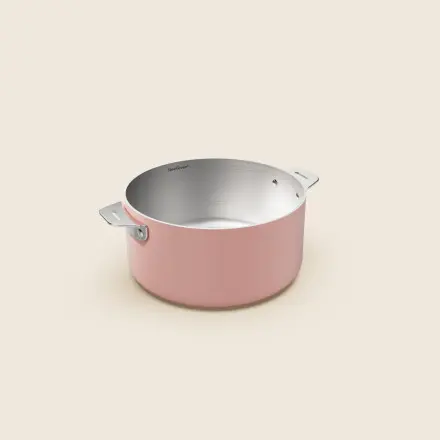 [MERAS20RO] la merveilleuse Casserole inox 20 cm- Cookut  (Guimauve)