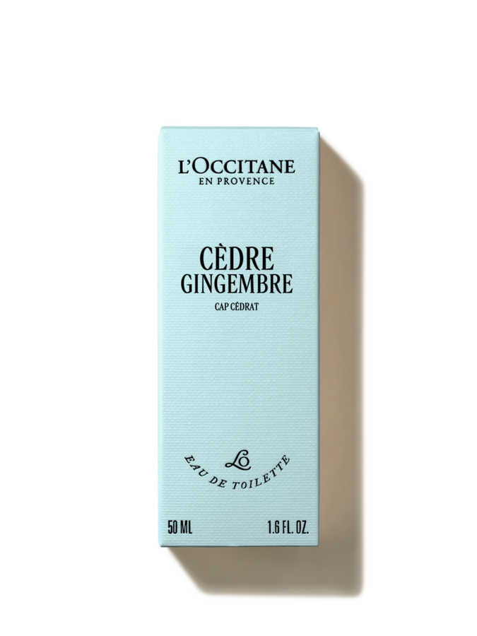 [20ET050HCR25] Eau de Toilette Cèdre Gingembre - L'occitane