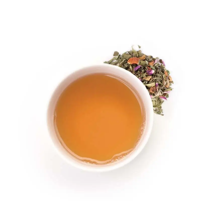 [TOTIFRUSPEC01B] Tisane Vrac fruitée bio Pêche, verveine, orange sanguine - Terre d'Oc