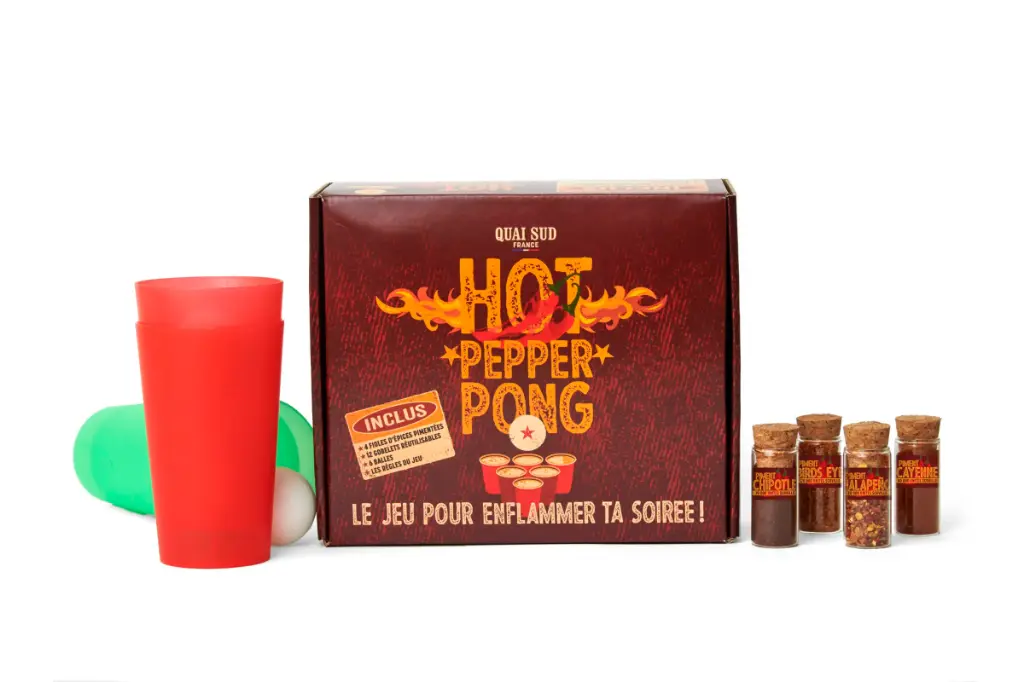 [1MA4PIPOCF] Coffret Hot Pepper Pong - Quai Sud