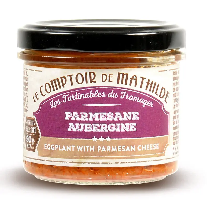 Tartinable Parmesane Aubergine - Le Comptoire de Mathilde