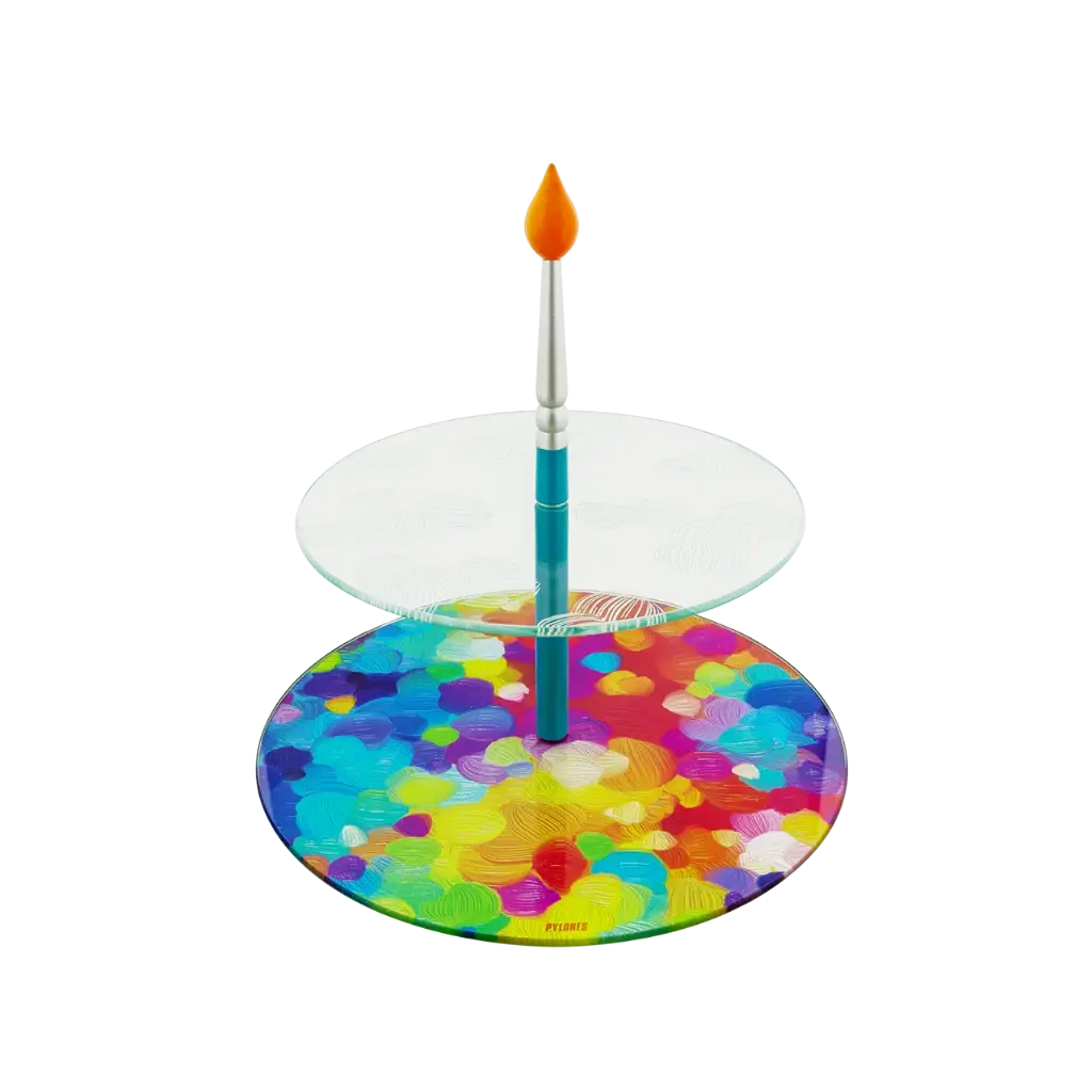 Présentoir à gâteau - Carrousel - Pylones