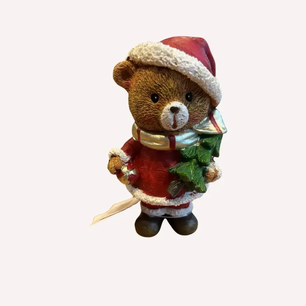 Ourson de noël à poser - Formano