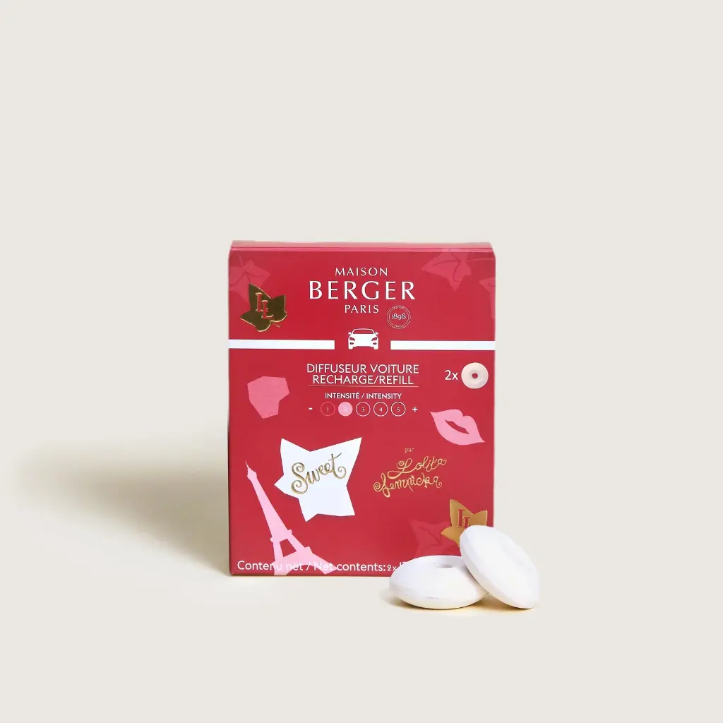 Recharges diffuseur voiture Lolita Lempicka Sweet -Maison Berger