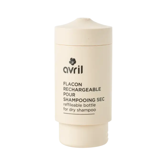 Flacon pour shampooing sec en poudre -Avril