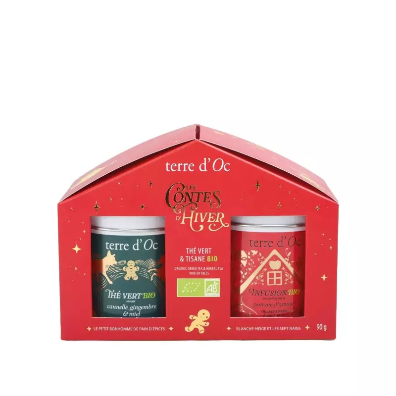 Thé vert & tisane bio Duo - Terre D'Oc