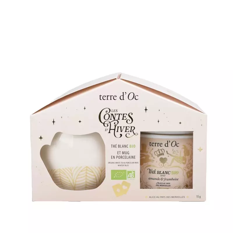 Thé blanc bio & mug Duo - Terre D'oc