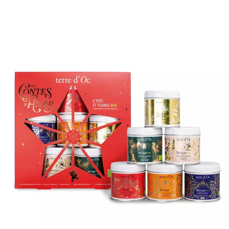Coffret 6 Thés de Noël - Terre D'Oc