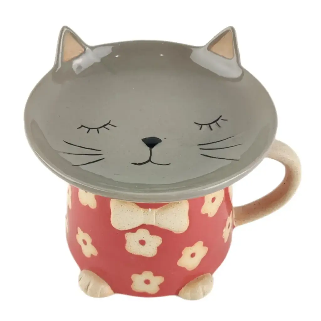 Tasse Chat et Plateau - Signes Grimalt 