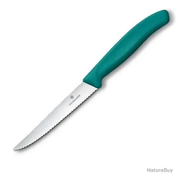 [6.7234.C1] Couteau à Steack - Victorinox (Vert foncé)