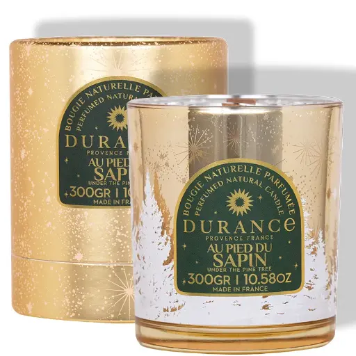 [075543]  Bougie de noël parfumée - Durance 