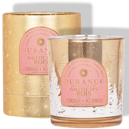 [075548]  Bougie de noël parfumée - Durance  