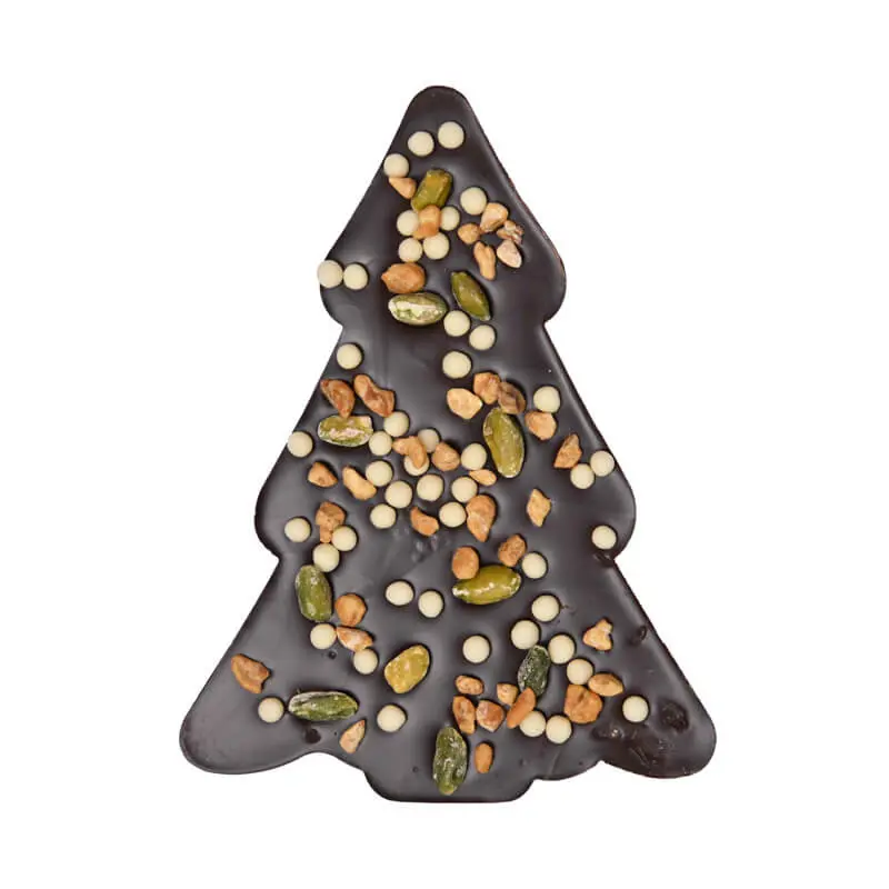 [CSUJD0002] Sapin à Croquer - Chocolat Noir - Comptoir de Mathilde