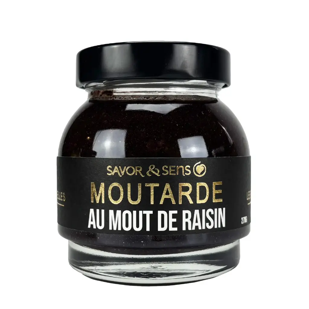 Moutarde au moût de raisin - Savor et sens 