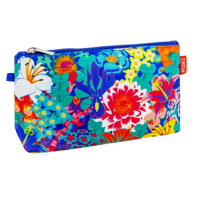 [40505BOUQU] Trousse à maquillage - Zip glam - Pylones  (Bouquet)