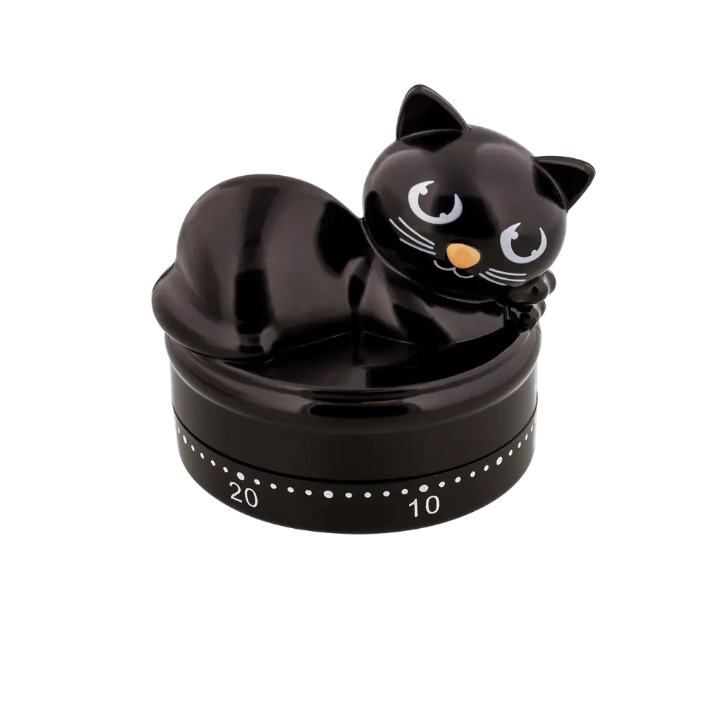 [40832 BKCAT] Minuteur de cuisine - On Time - Pylones (Black Cat)