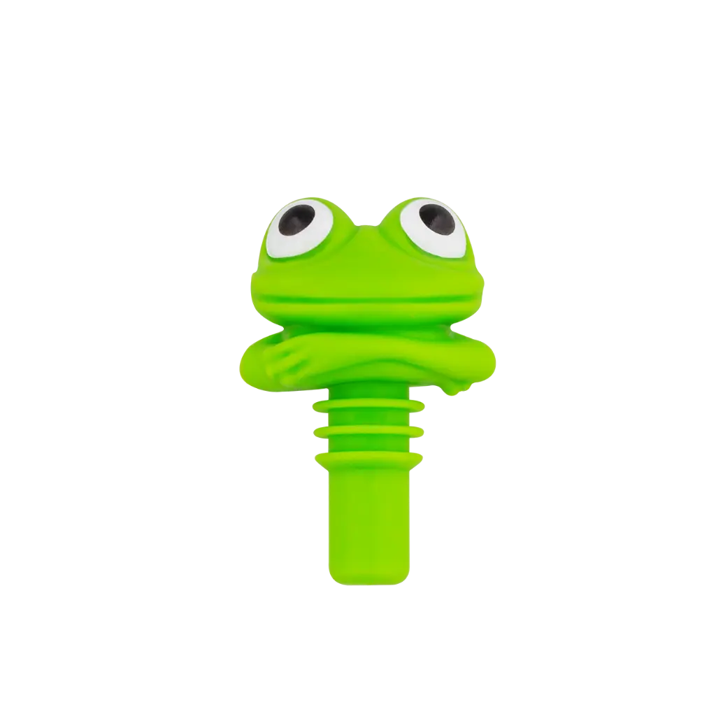 [40871 GREEN] Bouchon de bouteille - Pop the Frog -Pylones