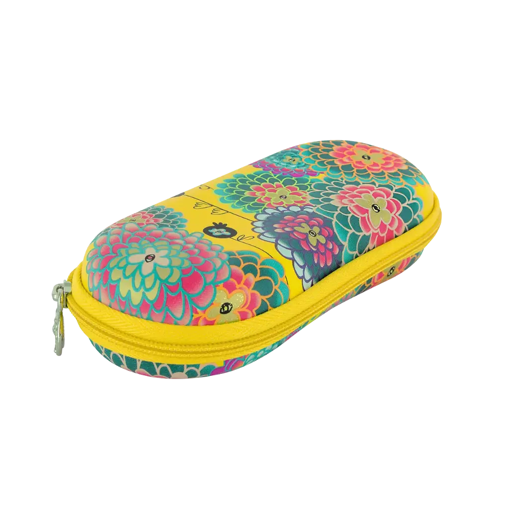 [36020DAH] Étui à lunettes rigide Pylones - Voyage - Pylones (Dahlia)