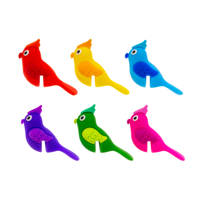 [39200 MULTI] Set de 6 marqueurs de verre - Happy Markers Aperuche - Pylones 