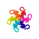 Set de 6 marqueurs de verre - Happy Markers Animaux - Pylones