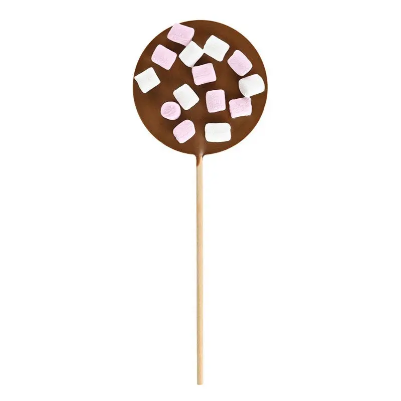 Sucette Chocolat Lait Guimauve - Le Comptoir de Mathilde 