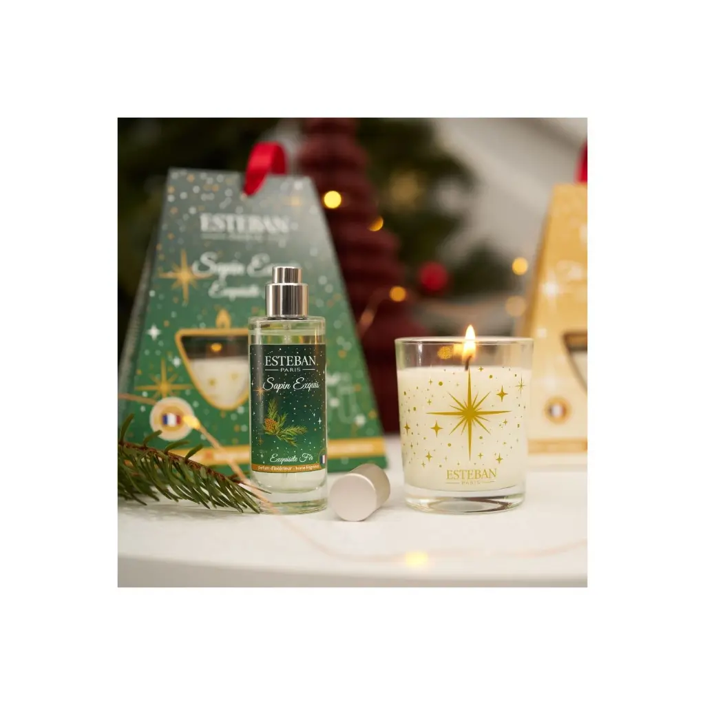 Coffret duo bougie & vapo - Edition Noël 