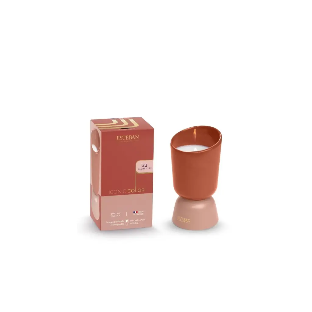 [ICO-003] Bougie parfumée - Iris Cachemire - Esteban 