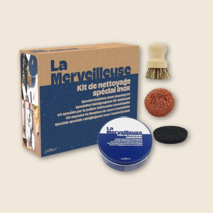 Kit de nettoyage pour l'inox - Cookut