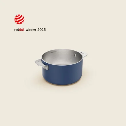 [MERAS16BC] Merveilleuse casserole inox 16 cm - Cookut (Myrtille)